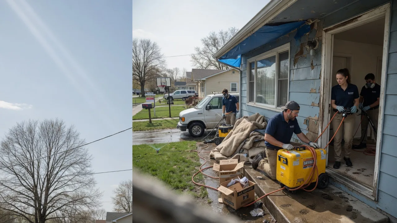 Basement Flood Cleanup in Westphalia, KS near me
